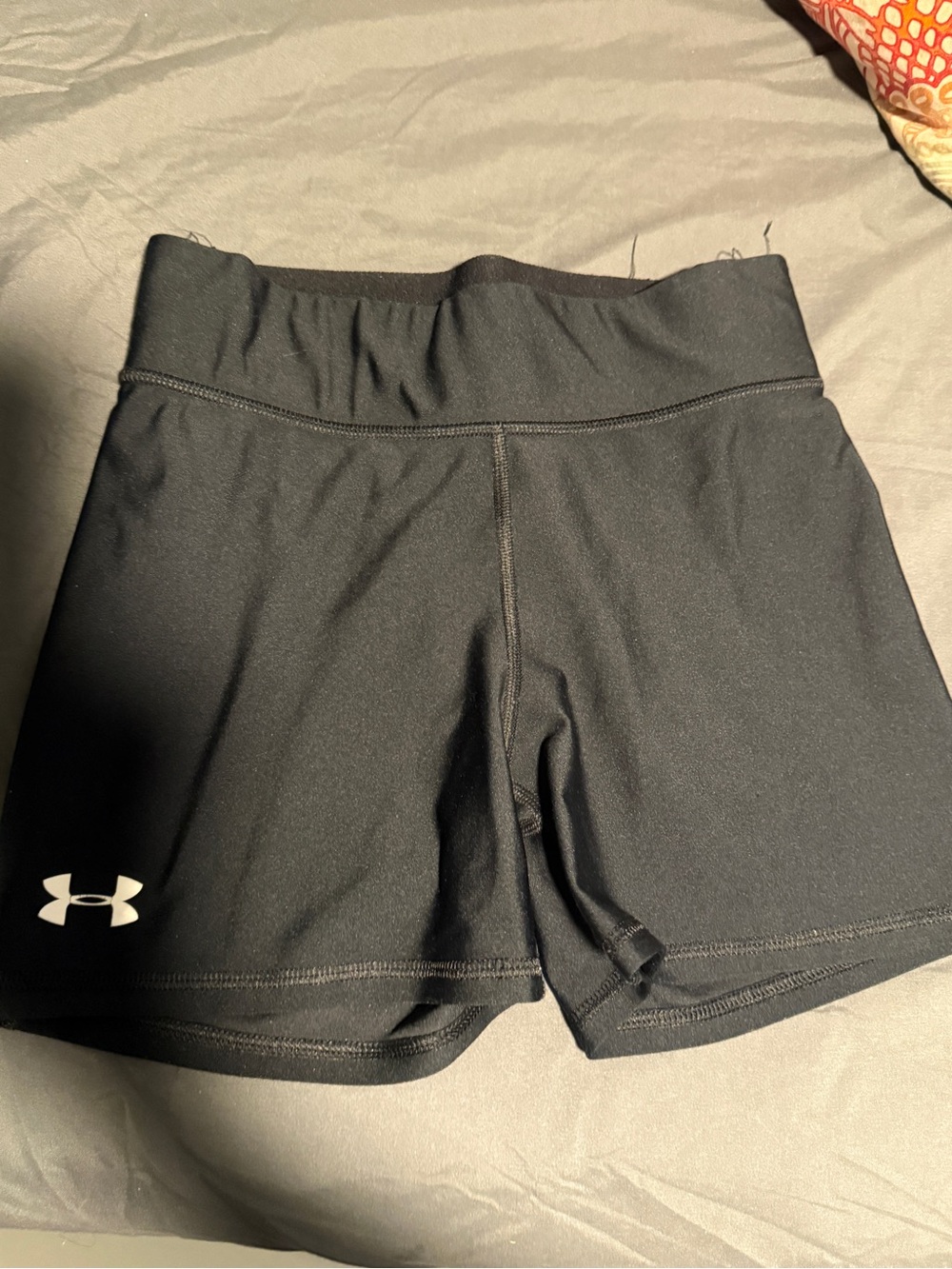 Under Armour Black Women's Performance Bike Shorts